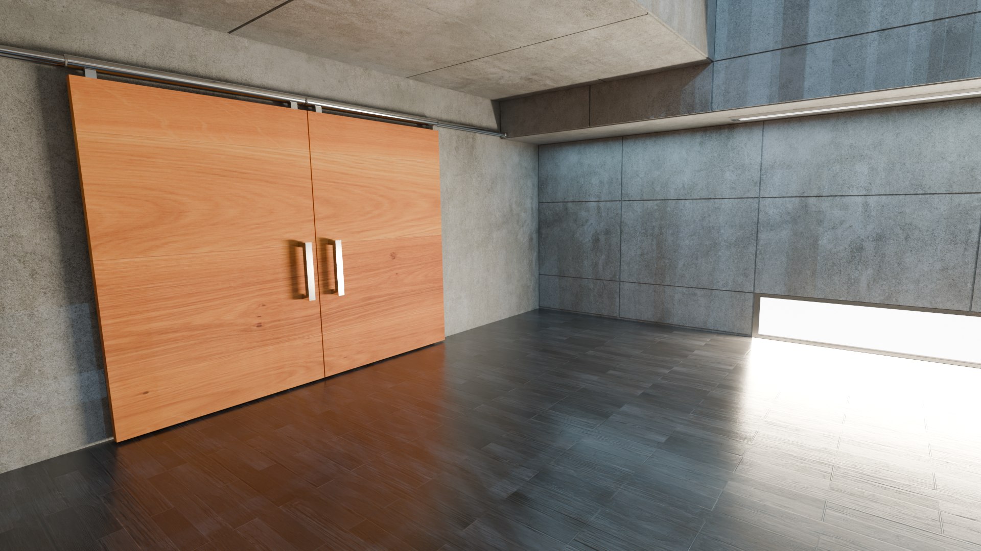 3D Concrete Interior - TurboSquid 2272143