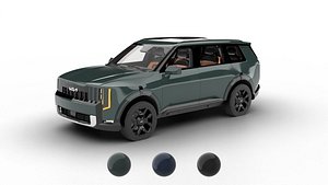 3D Kia Telluride SX 2026 3d model