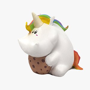 unicorn toy 3D model