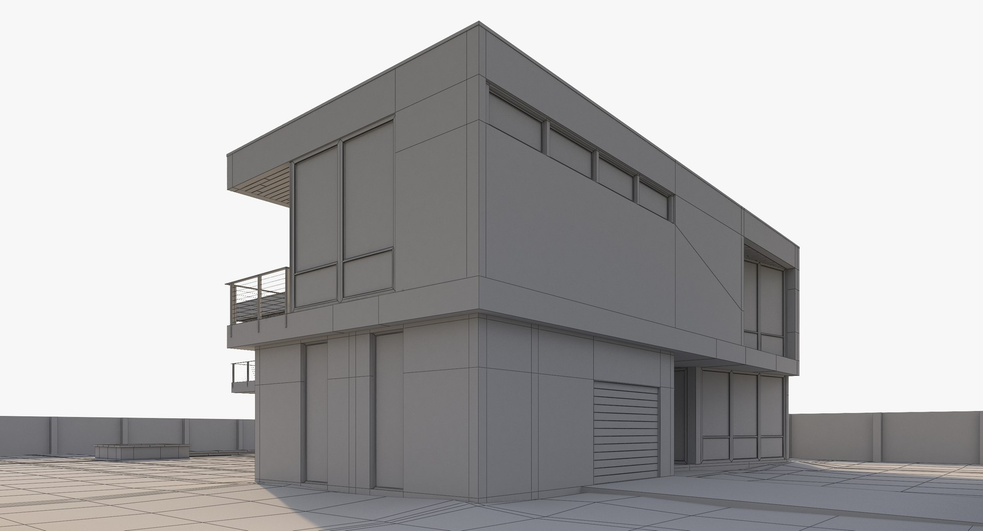 3D Modern House9 Model TurboSquid 1384934