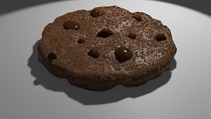 3D model The Cheapest Chocolate Chip Cookie