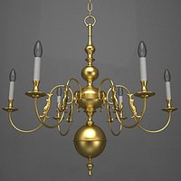 Brass Chandelier