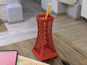 3D model Pen holder - vase07