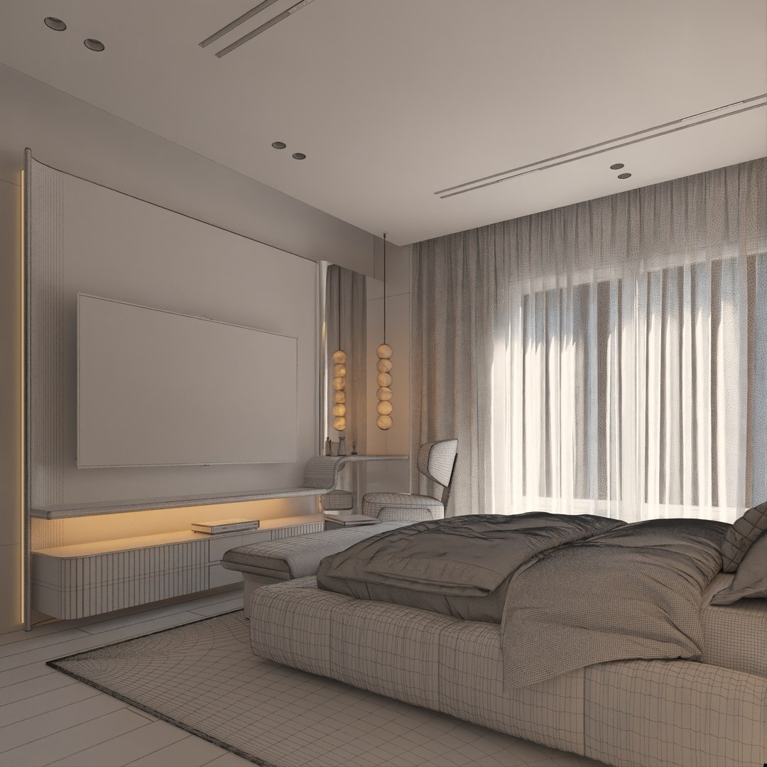 3D Modern bedroom https://p.turbosquid.com/ts-thumb/cG/uSYN9I/zT/mbedroom05wire/jpg/1756991137/1920x1080/fit_q87/2ea4dcb412c49a6bf586873aa5de022c57bf1e98/mbedroom05wire.jpg