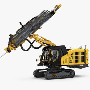 Surface Top Hammer Drill Rigged