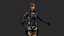 Personagem Lucy Warrior Game Ready