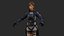 Personagem Lucy Warrior Game Ready
