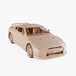 3D 2013 Nissan GT-R