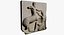 metope marble parthenon 3d model