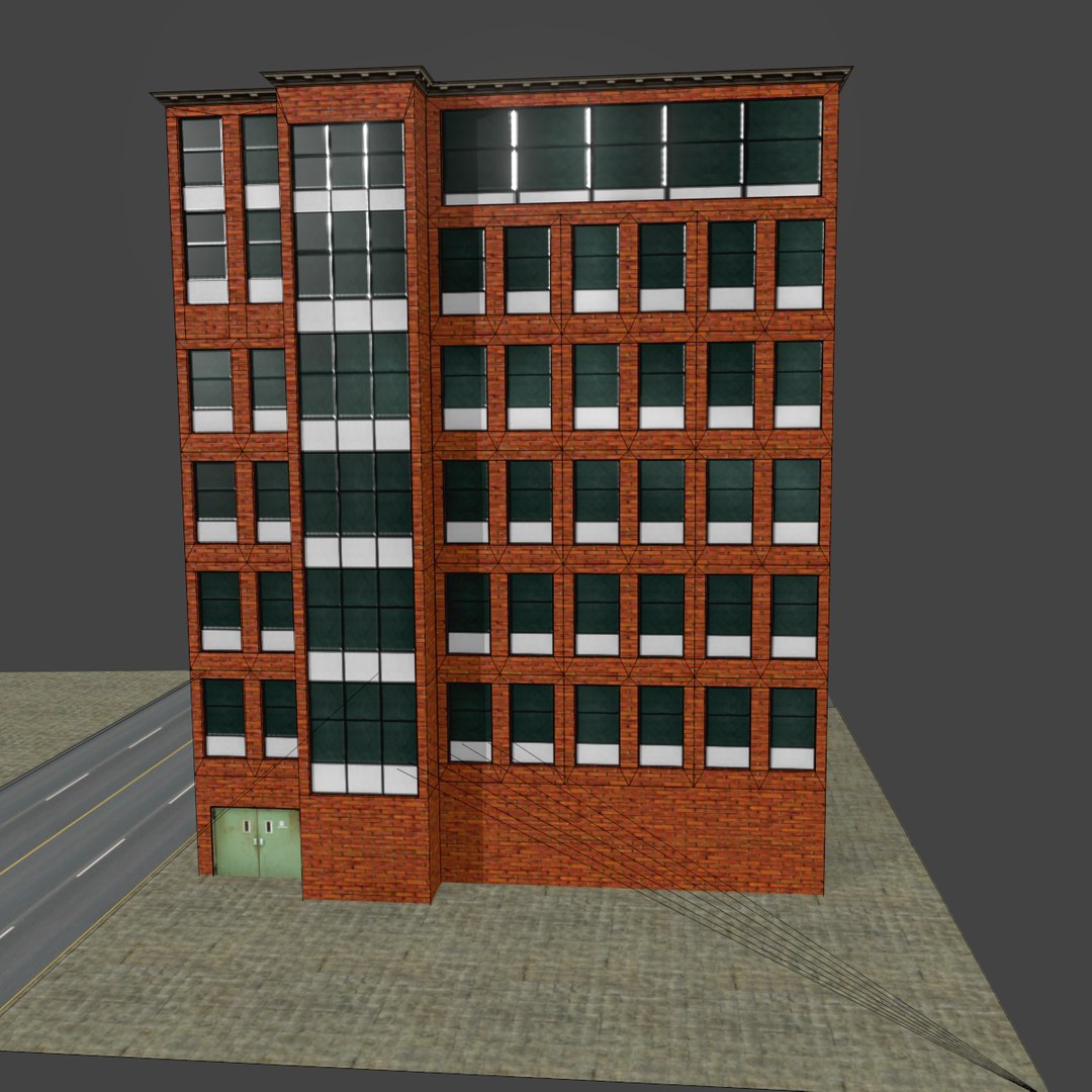 Free Building 3d Model