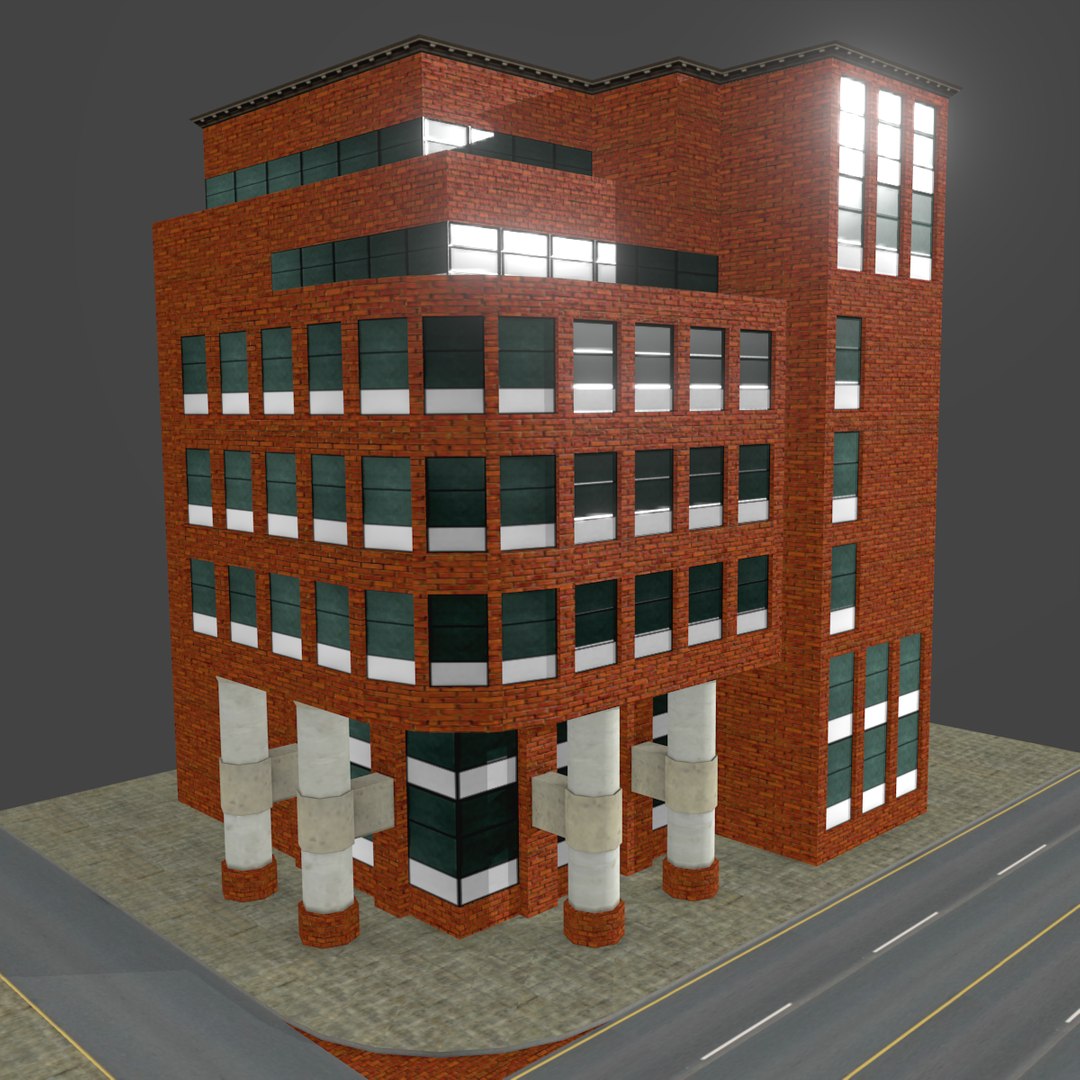 Free Building 3d Model