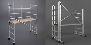 3D scaffold tower