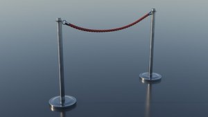Blocking Rope Fence model