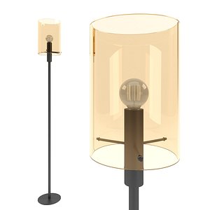 3D POLVERARA Lampadaire lamp model