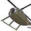 light helicopter hughes oh 3d max