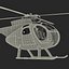 light helicopter hughes oh 3d max