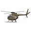 light helicopter hughes oh 3d max