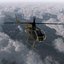 light helicopter hughes oh 3d max