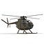light helicopter hughes oh 3d max