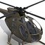 light helicopter hughes oh 3d max