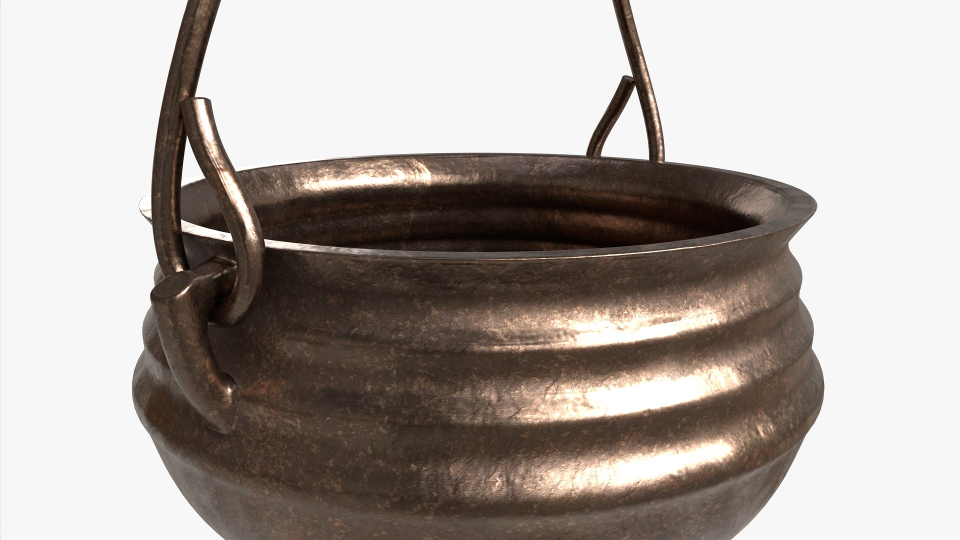 3D Cast Iron Cauldron Model - TurboSquid 2029973