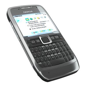 nokia e71 3d model