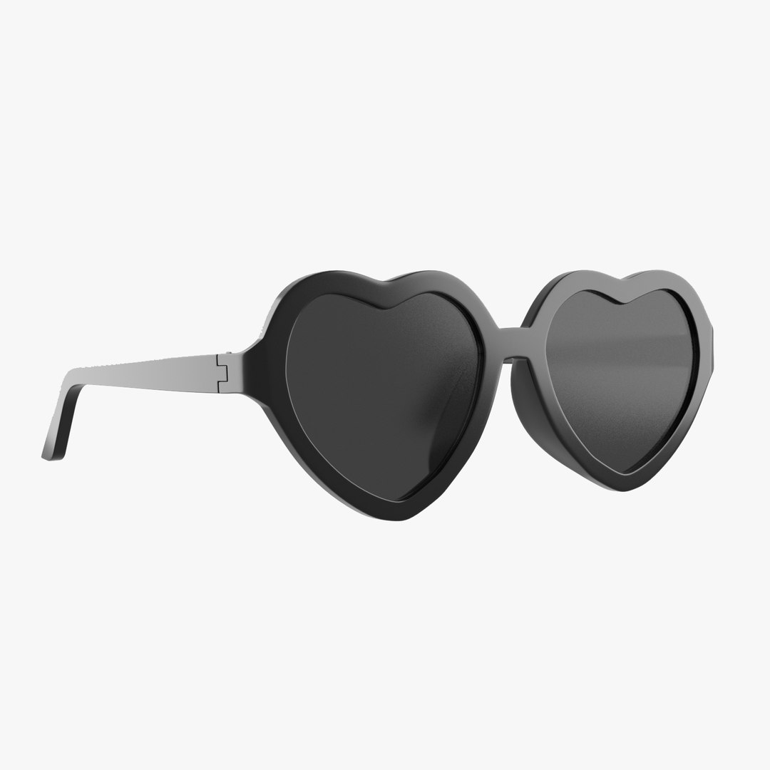 3D Sunglasses in Black Color model TurboSquid 2089024
