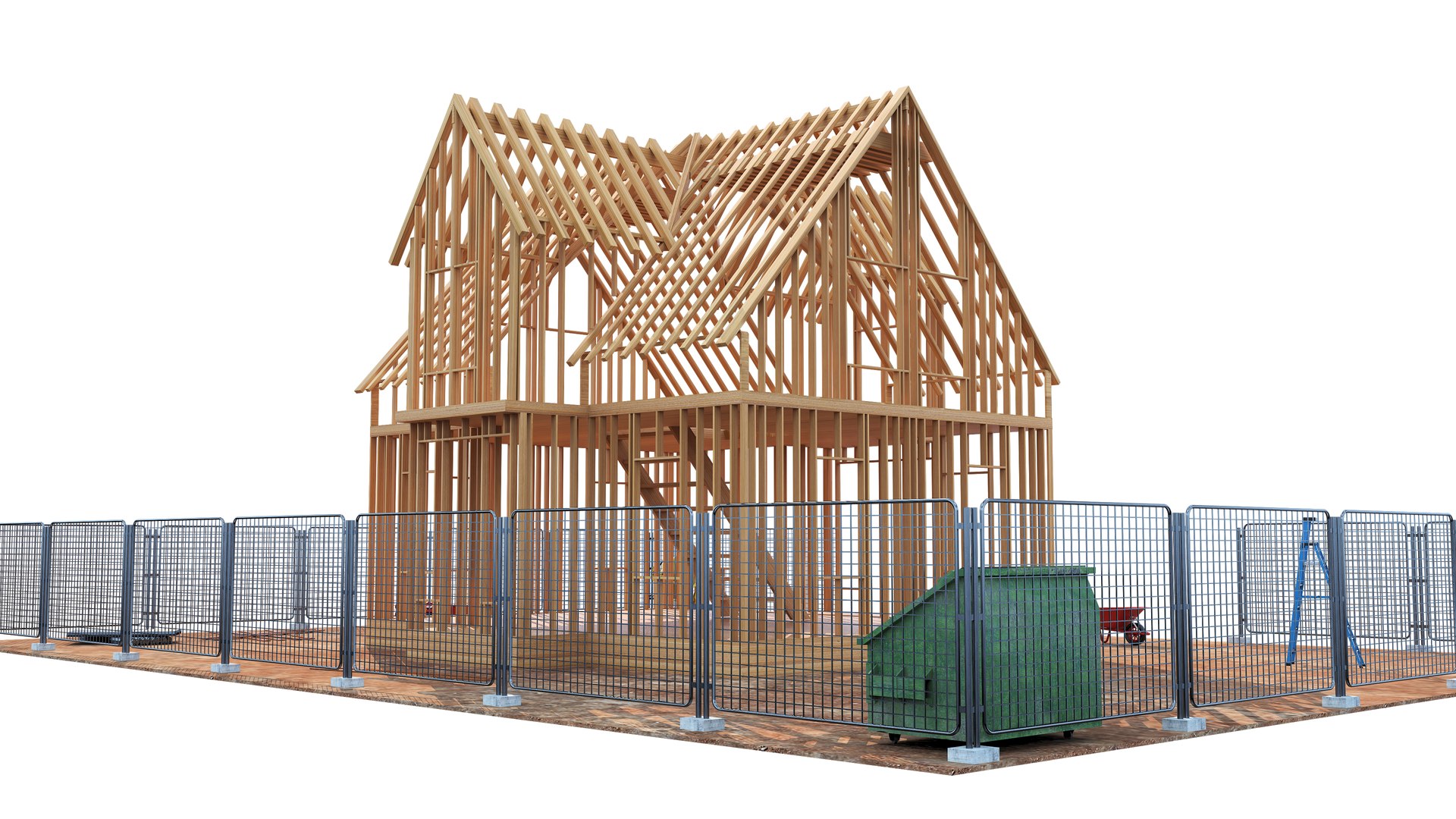 3D House Construction Model - TurboSquid 2217706