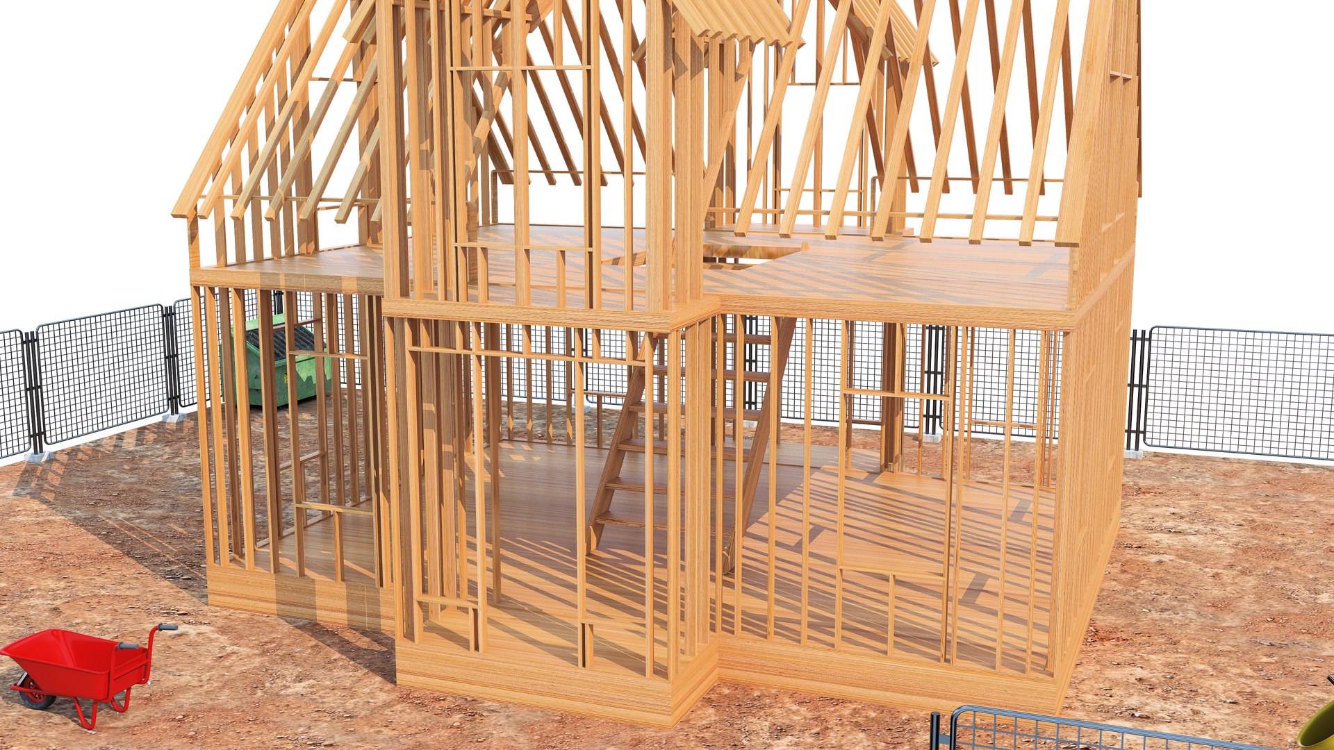 3D House Construction Model - TurboSquid 2217706