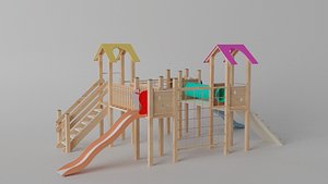 Wooden Playground 3D