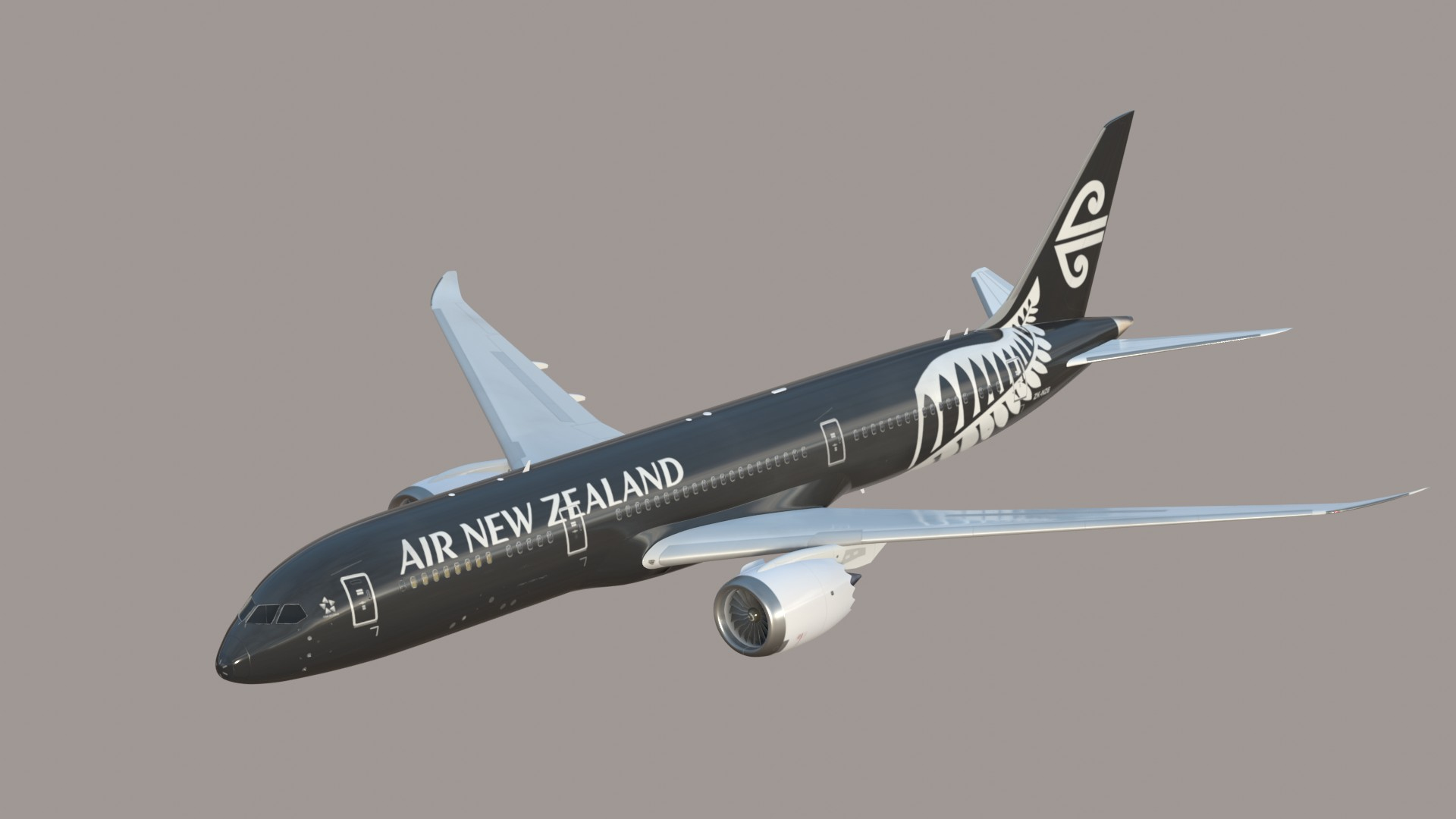 B789 Air New Zealand SC 3D Model - TurboSquid 2241231