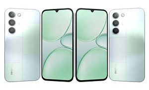 Realme P4 Lite 5G Mosaic Green 3D model