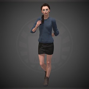 character people human 3D model
