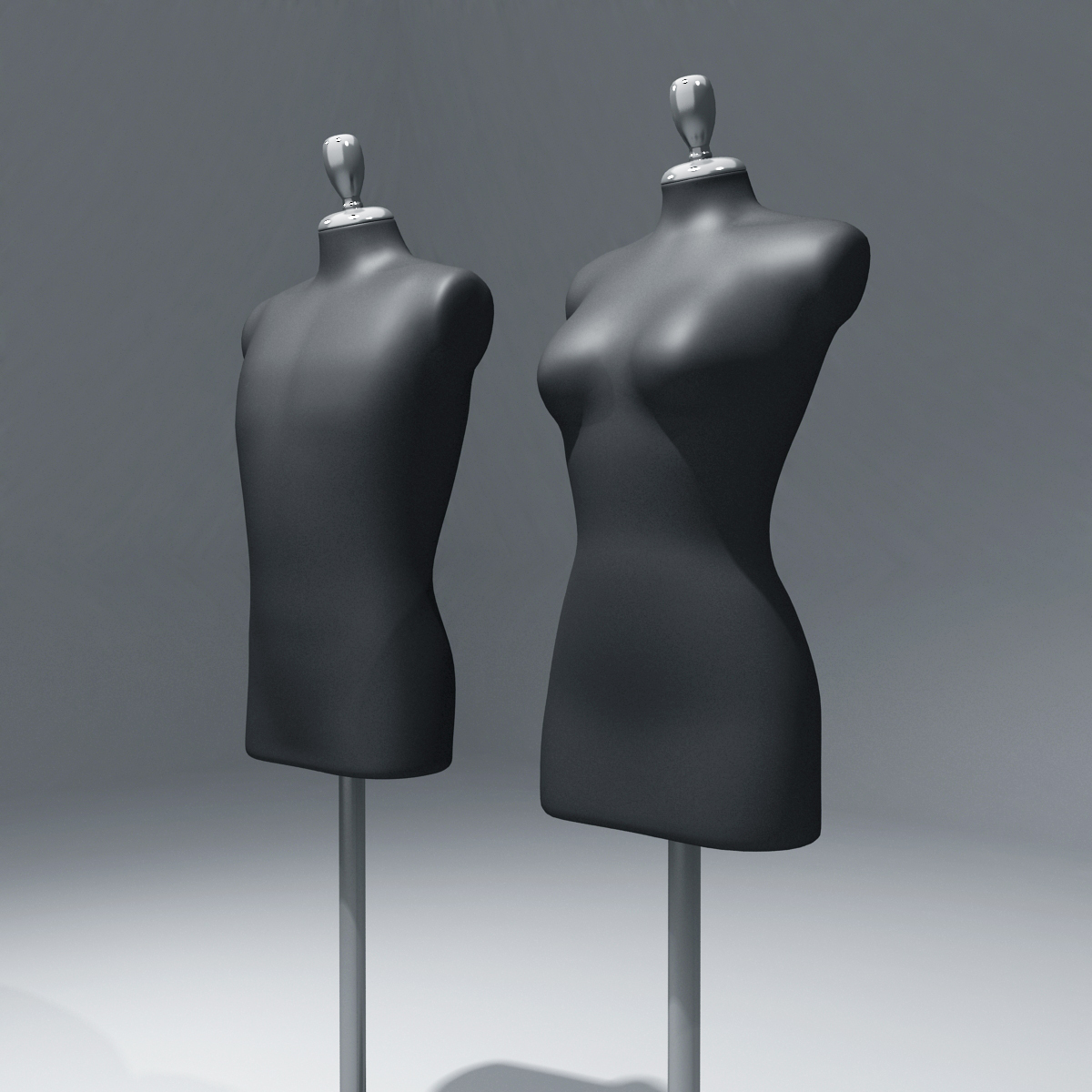 3d model dummies showrooms