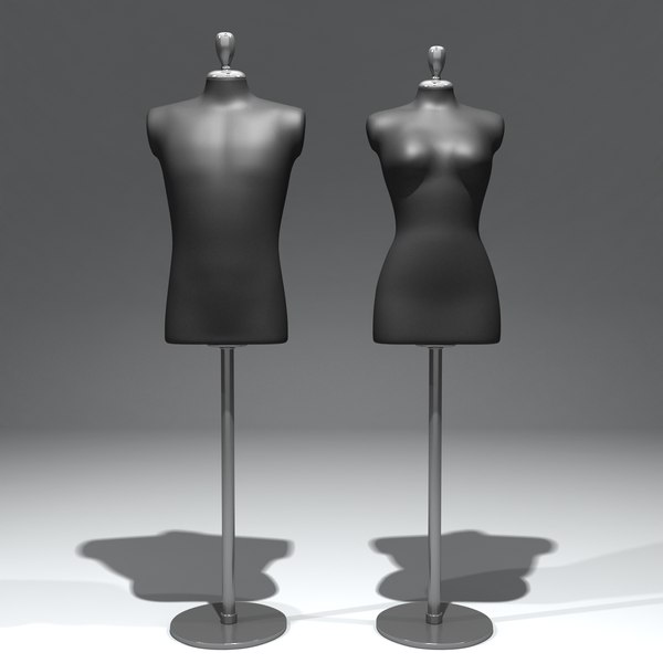 3d model dummies showrooms