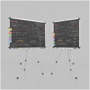 Classroom Blackboards Duo - Customizable Writing Boards
