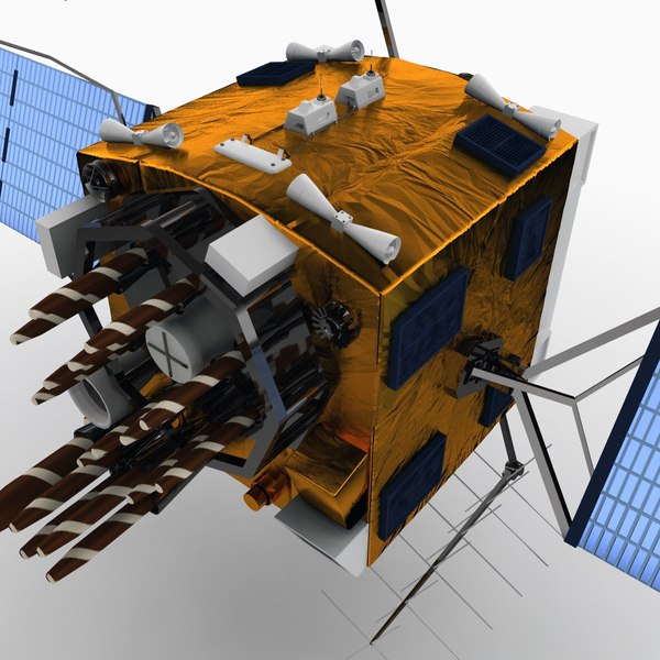 3d gps satellite navstar 54