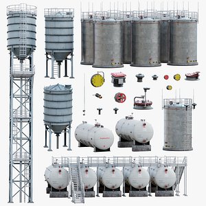 Industrial Storage Silo Pack Realtime