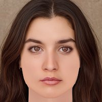 Barbara Branco Head - No Hair - Low poly head for game