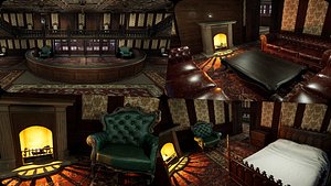 15 Rooms Victorian Hotel Mansion Manor House