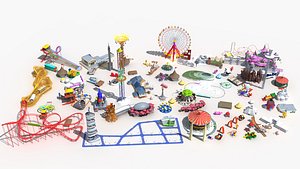 Children Playground Equipment 5 3D model