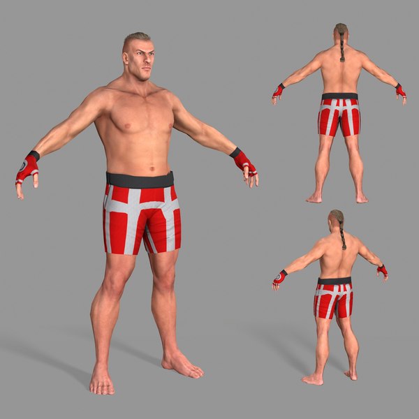 boxer 3D model