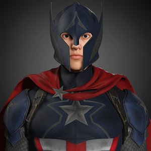 Captain America Character model
