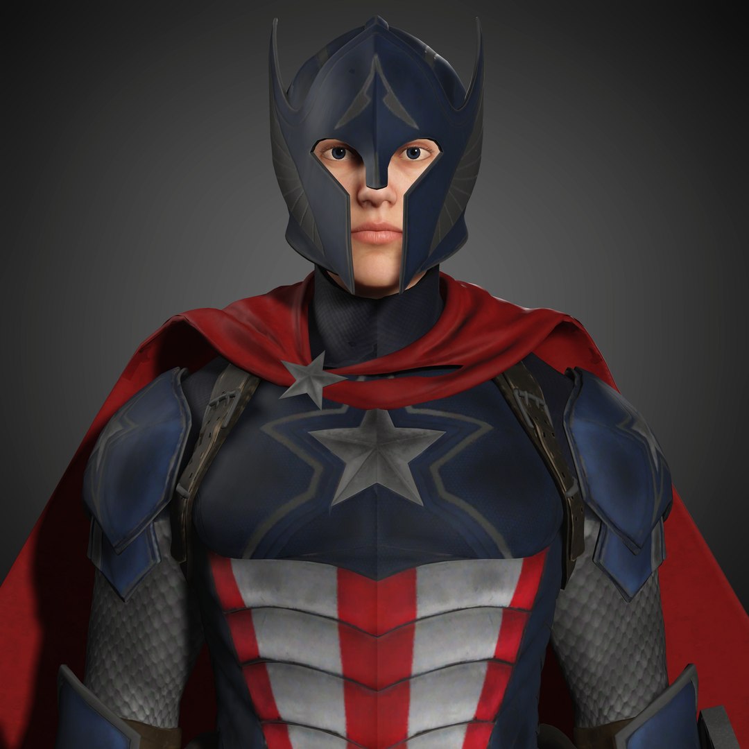 Captain America Character model https://p.turbosquid.com/ts-thumb/cH/TEYD6X/6H/2/jpg/1749490577/1920x1080/fit_q87/65553c31b2257a5915c3d1fb8ffa3fad53c1ec85/2.jpg