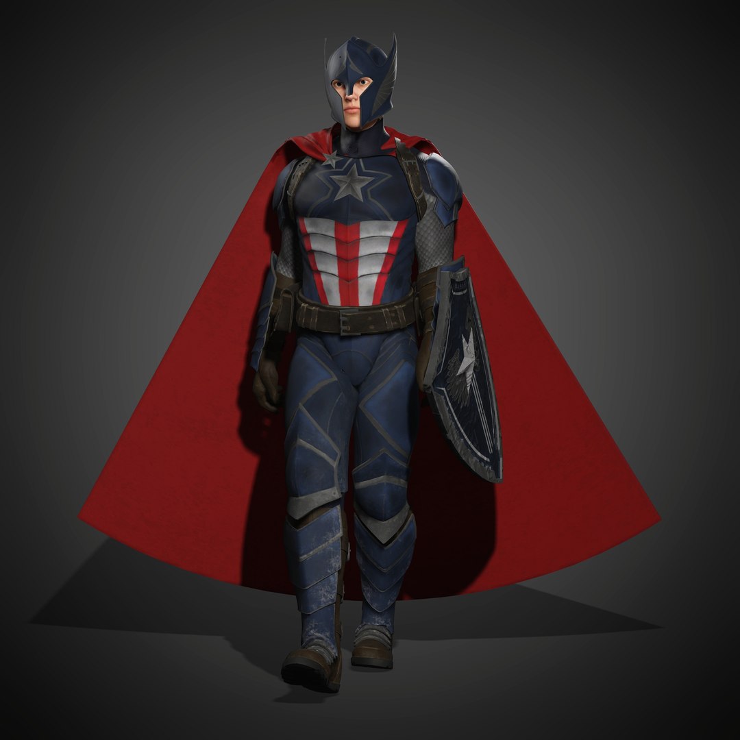 Captain America Character model https://p.turbosquid.com/ts-thumb/cH/TEYD6X/V6/14/jpg/1749490669/1920x1080/fit_q87/2bb60b120cd3ab0839e9b095236c72abcc8f5e65/14.jpg
