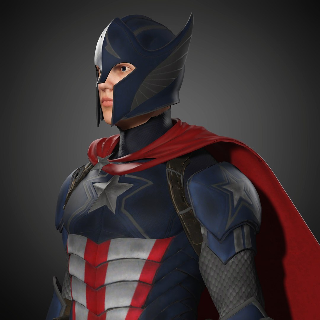 Captain America Character model https://p.turbosquid.com/ts-thumb/cH/TEYD6X/YH/3/jpg/1749490585/1920x1080/fit_q87/be975f94a352321e4907a0d2b0b503ff7a541266/3.jpg