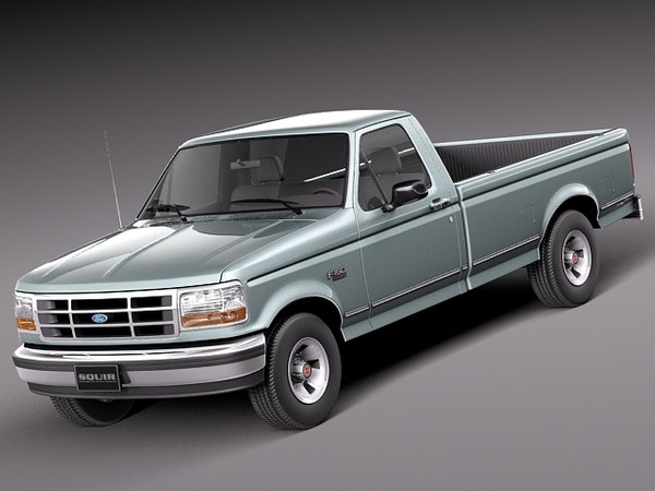 Táxi regular Ford F-150 1992-1996 Modelo 3D - TurboSquid 721064