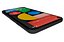 Google Pixel 5 Apenas Preto Low Poly
