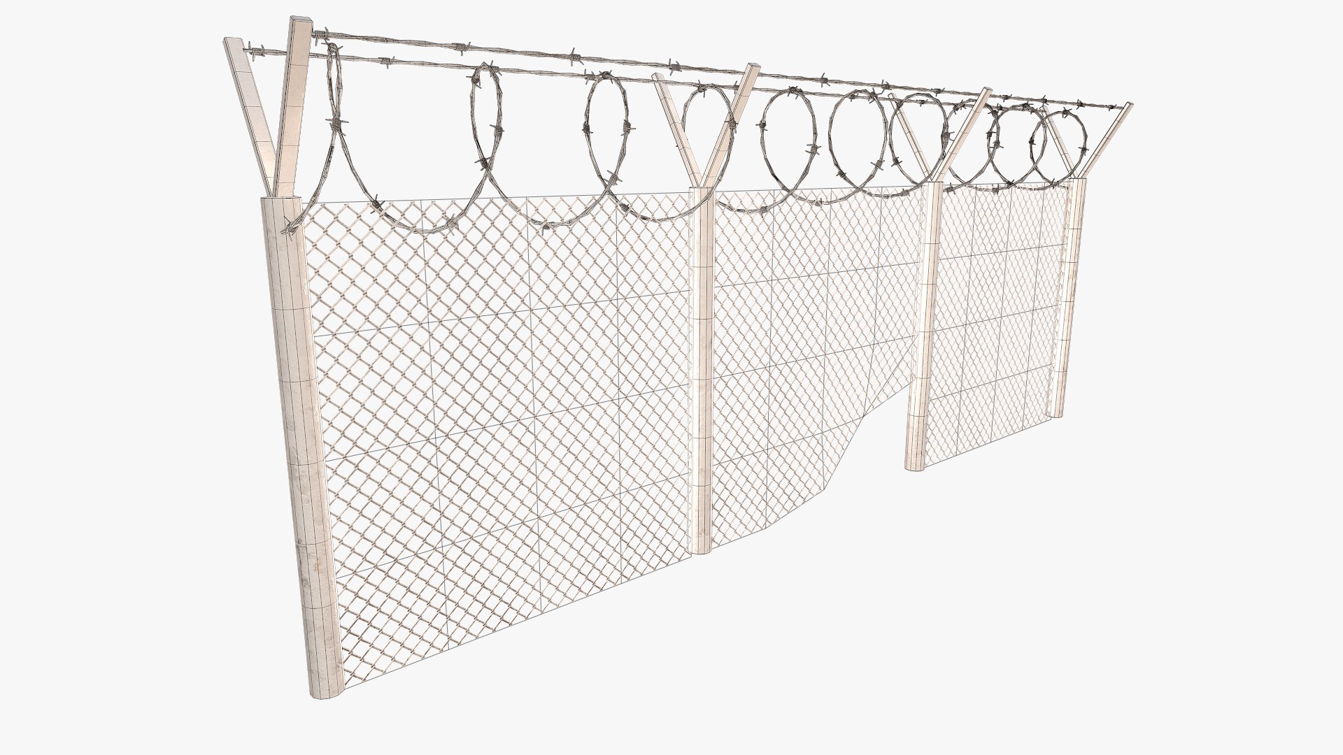 barbed wire fence obstacles 3D model https://p.turbosquid.com/ts-thumb/cH/fBjyYJ/qfuOJxTI/f_09/jpg/1572009468/1920x1080/fit_q87/f172d3bc26c29f05b2a392138afef93e03d44d7a/f_09.jpg