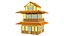 Japanese Style Houses-Anime- very cheap Low-poly 3D model